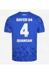 Bayer Leverkusen Jarell Quansah #4 Voetbaltruitje 3e tenue 2025-26 Korte Mouw